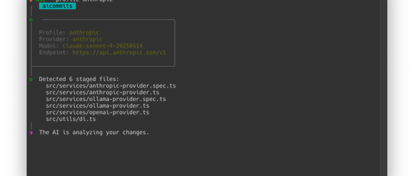 AI-Powered Commit Message Generator project thumbnail