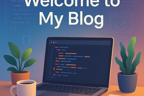 Welcome to My Blog: Sharing Insights on Modern Web Development blog post thumbnail