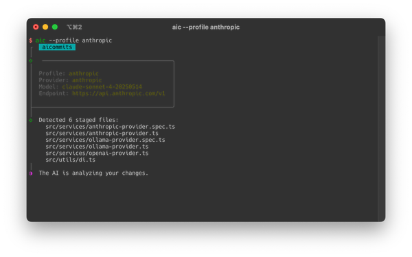 AI-Powered Commit Message Generator project thumbnail