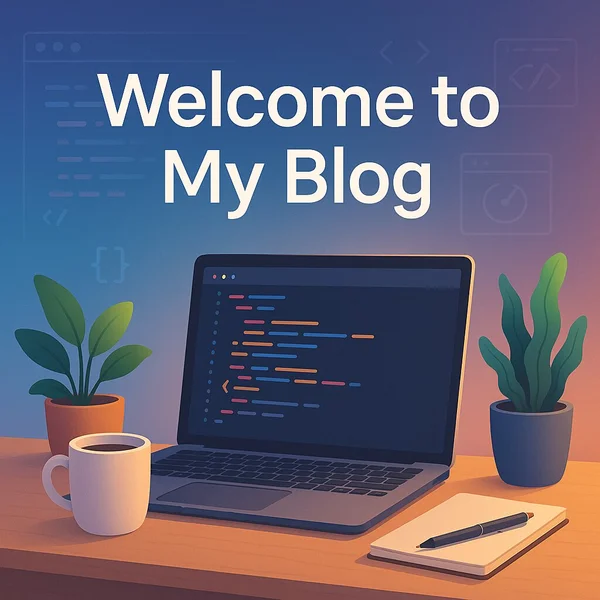 Welcome to My Blog: Sharing Insights on Modern Web Development blog post thumbnail