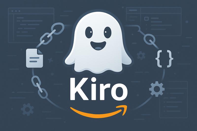 Abstract visualization of reactive development with interconnected nodes representing automated code responses