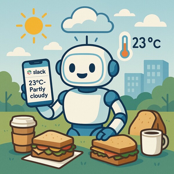 Weather-Aware Lunch Slack Bot
