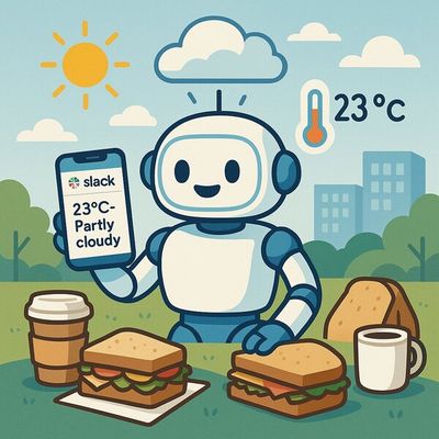 Weather-Aware Lunch Slack Bot project screenshot